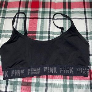 Pink bra